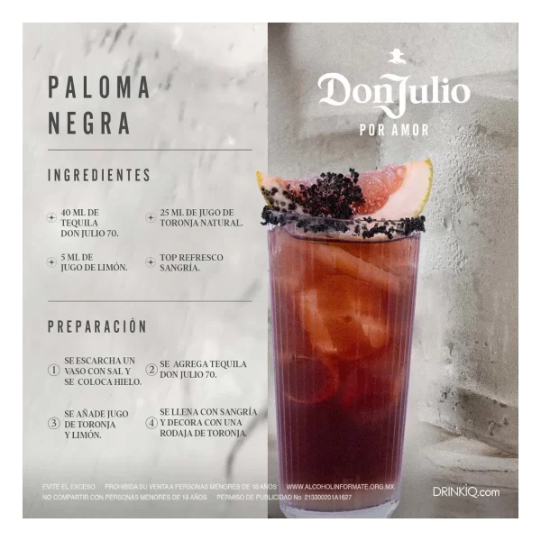 Tequila Don Julio 70 Cristalino 700ml - Image 2