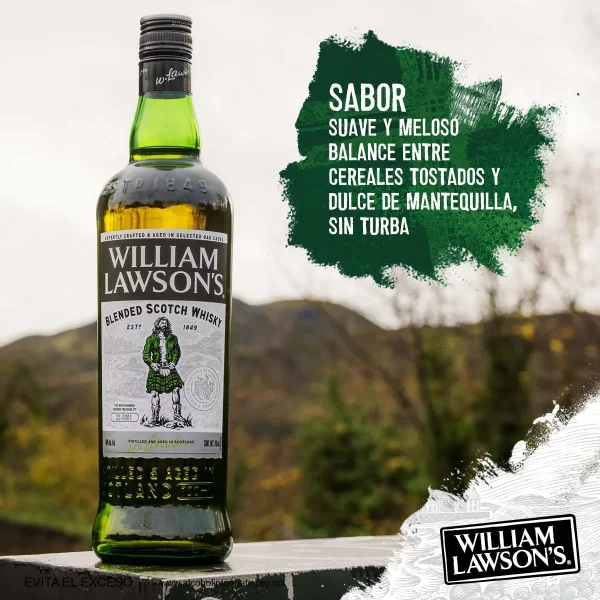 Whisky William Lawson's 1 litro - Image 2